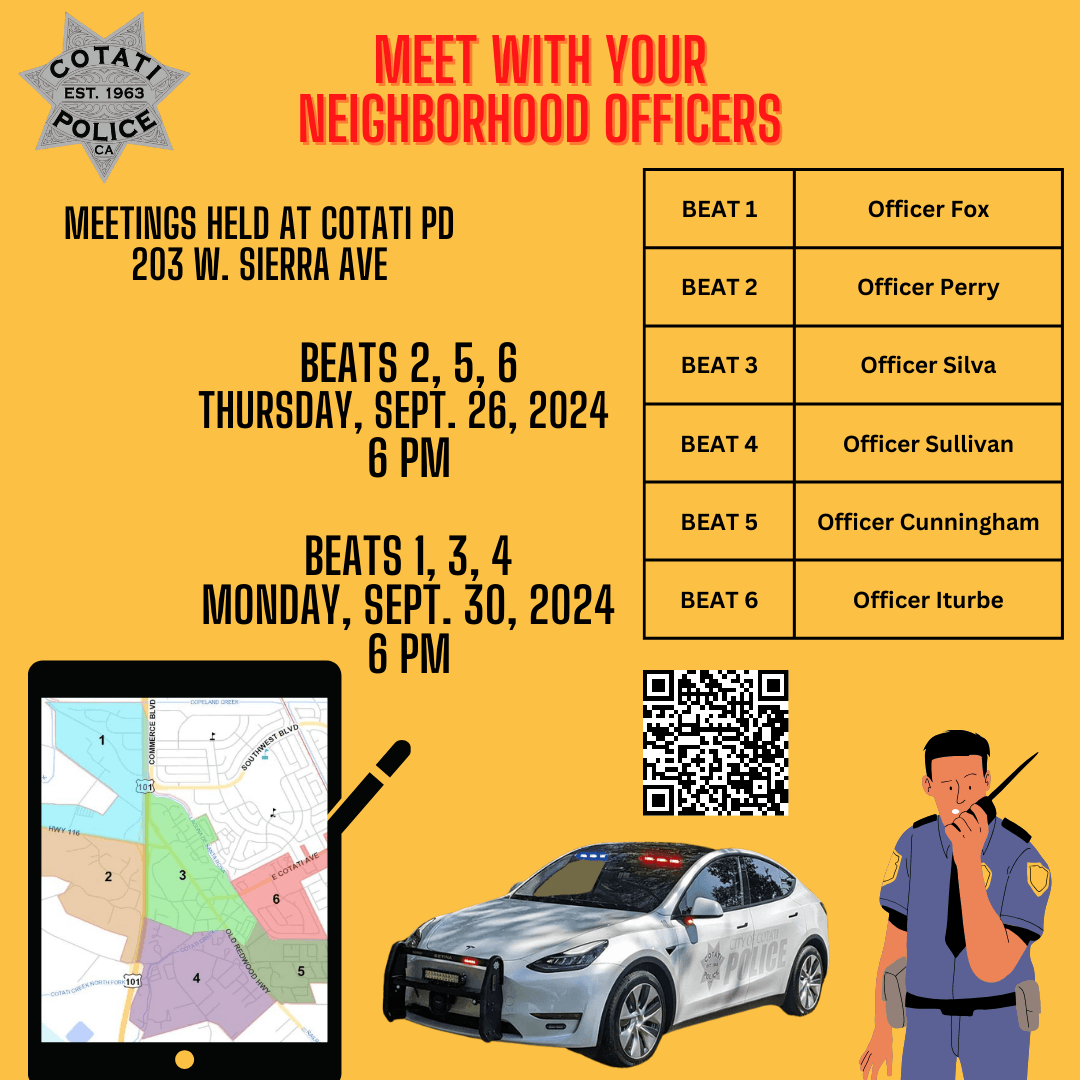 Neighborhood Officer Meetings