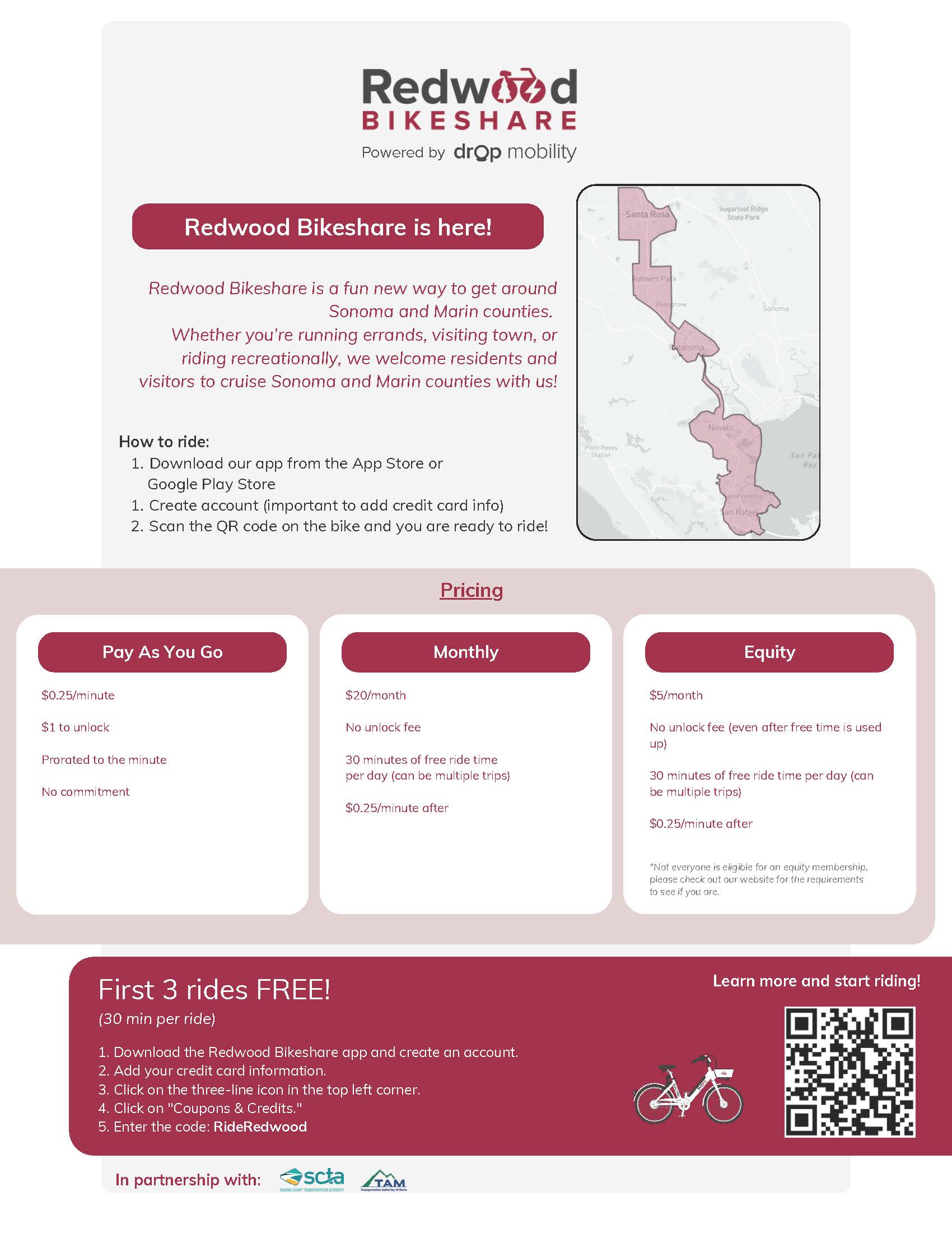 Drop Redwood Price Sheet English