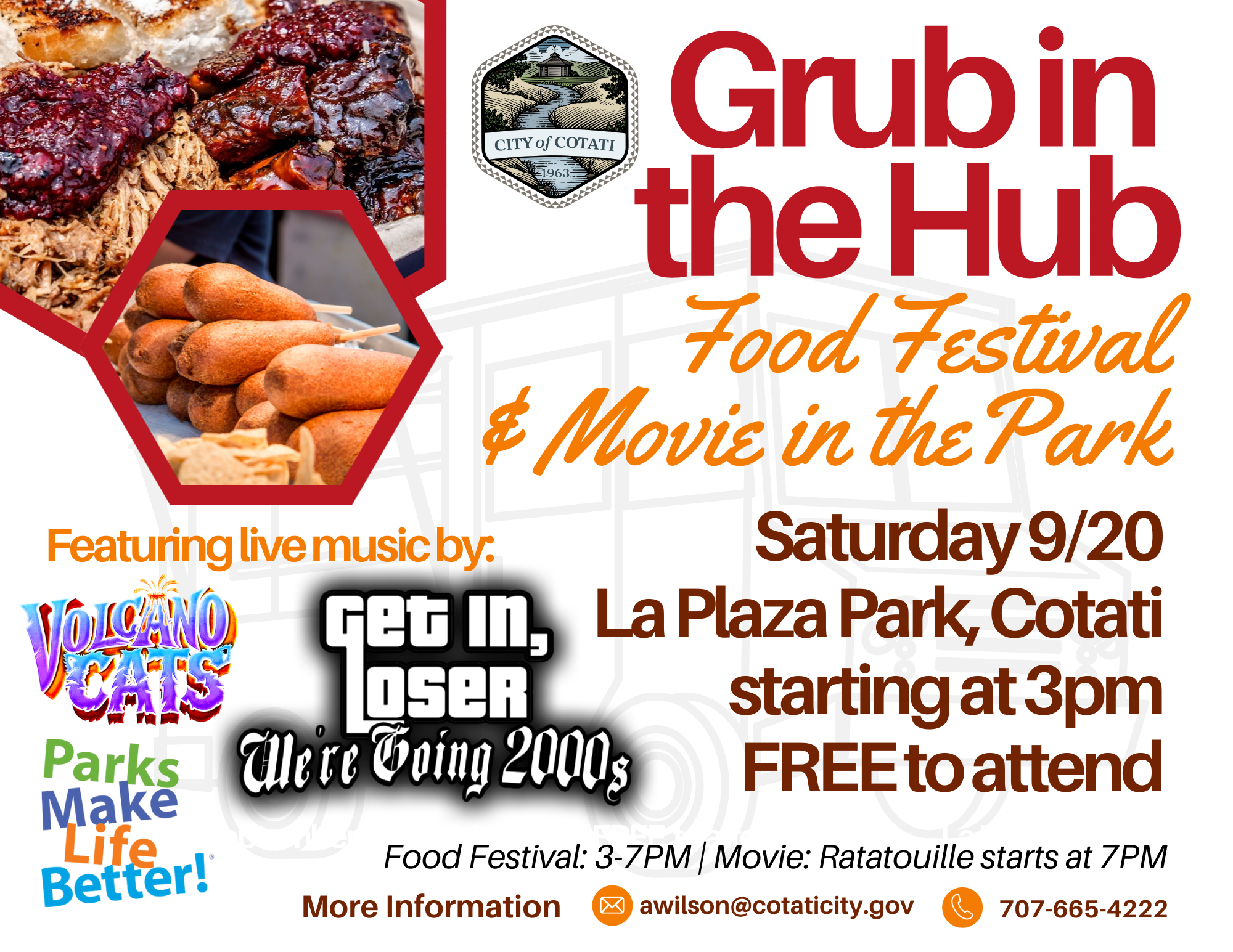 Grub in the Hub Flyer