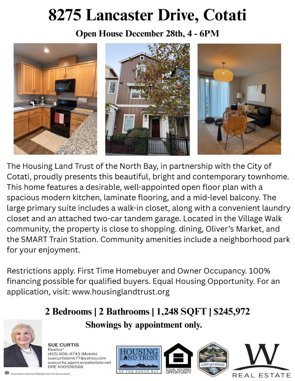 8275 Lancaster Drive Flyer