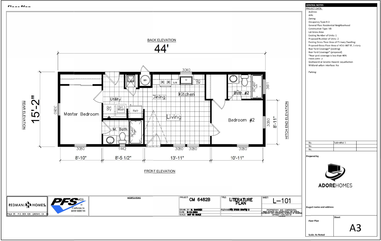 Adore Crema Floor Plan